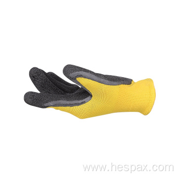 Hespax Children Latex Dipping Protective Hand Gloves Kids